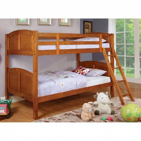 Rexford Twin/Twin Bunk Bed Oak